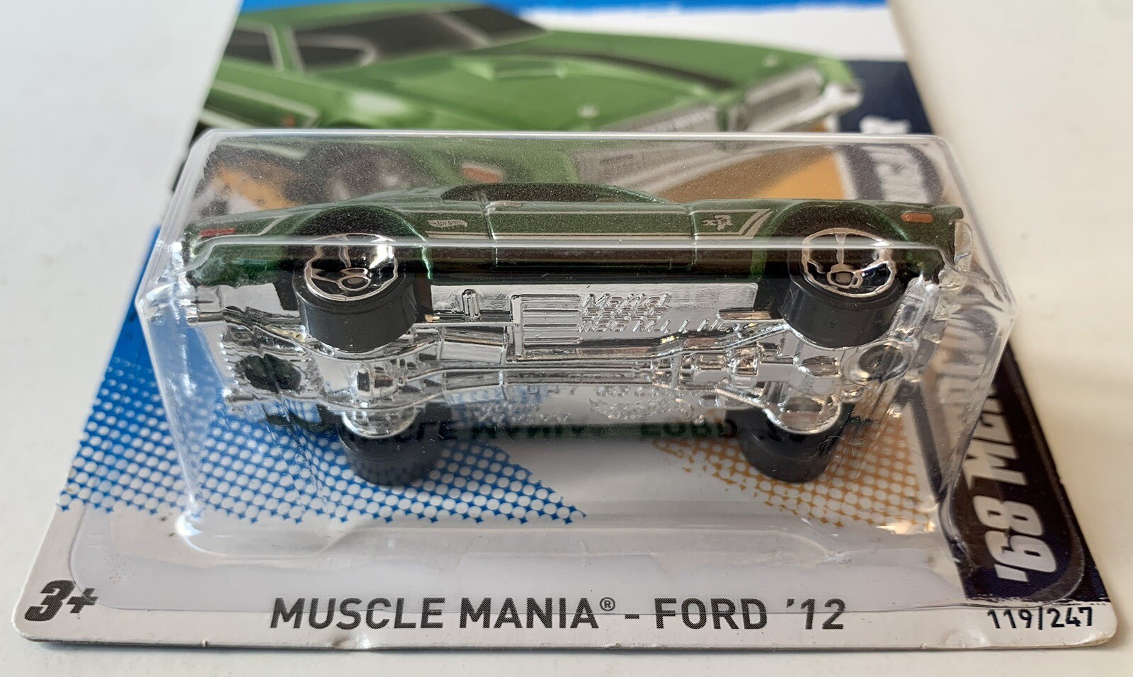 Hot Wheels 2012 KMART COLOR VARIATIONS ‘68 Mercury Cougar ‘69 Cougar Eliminator