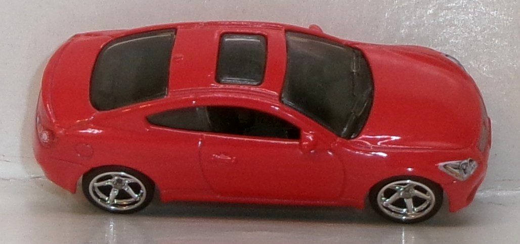 LOOSE 2021 MATCHBOX 1:64 RED 2010 INFINITI G37 COUPE WHEEL SWAP REAL RIDERS
