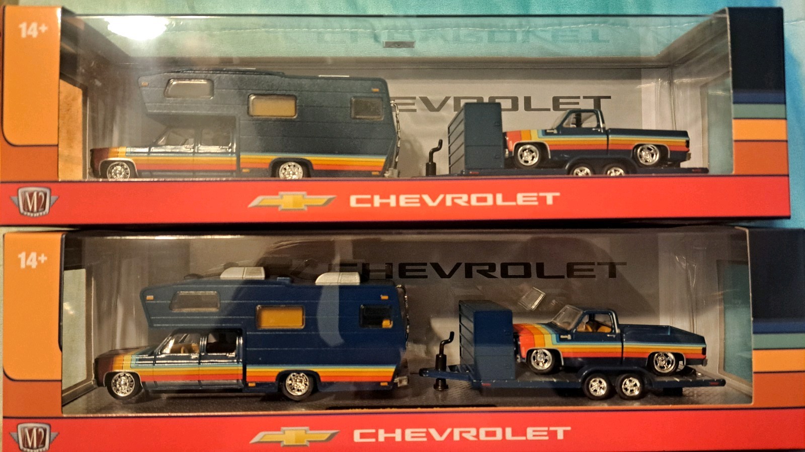 🔥New M2 Machine Hauler ’75 Chevy Cheyenne SUPER 30/78 C10 Silverado Lot Of 2🔥