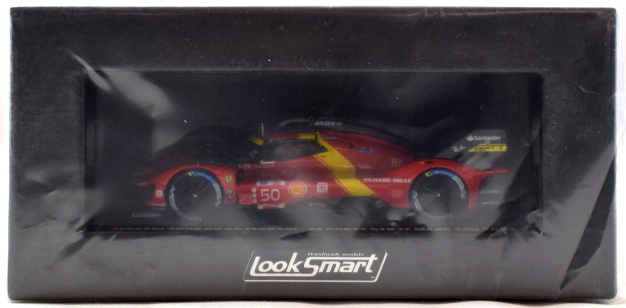 LookSmart Ferrari 499P #50 – AF Corse – 2023 24hrs Le Mans 1:64 Car LS64005LM