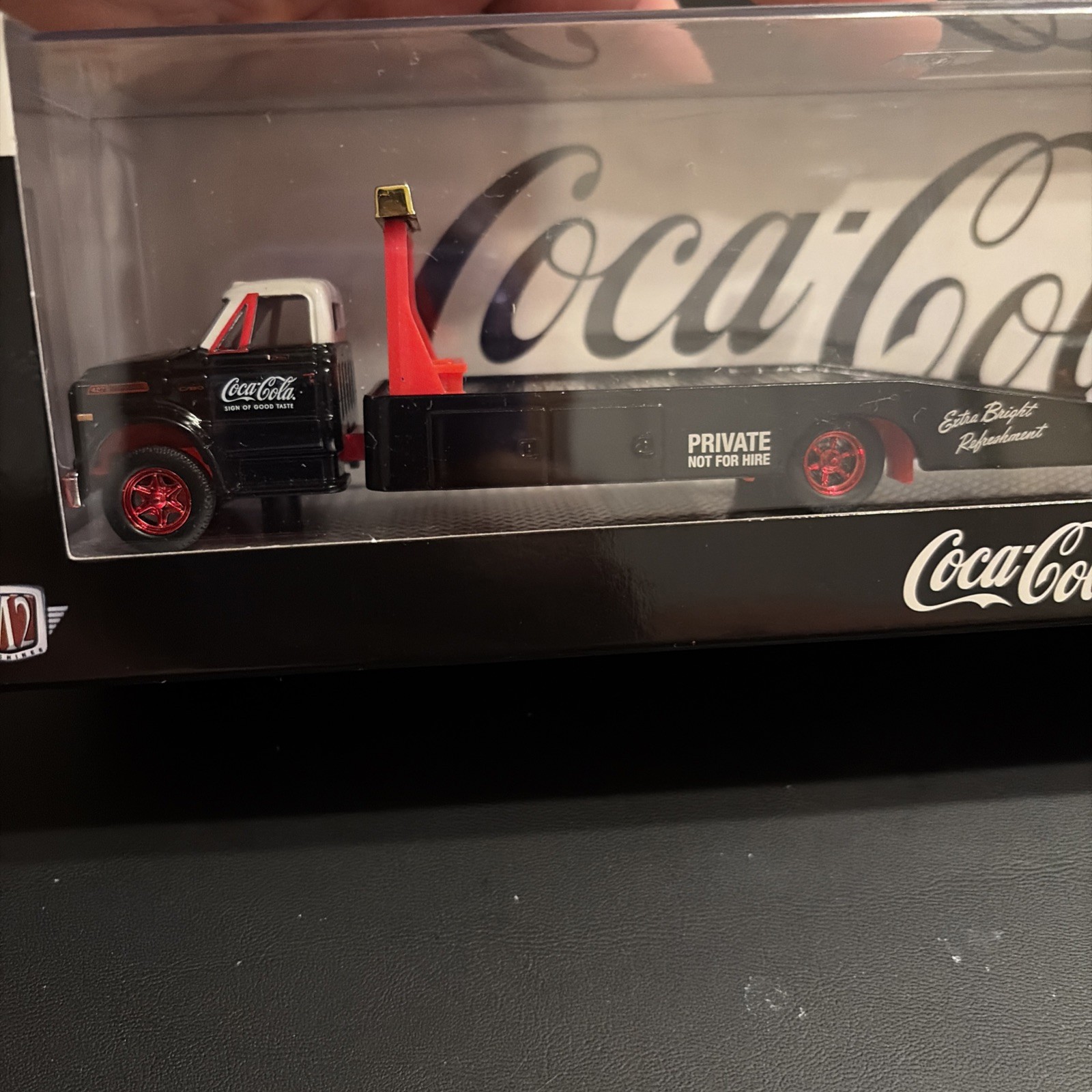 2026 M2 Machines Coca-Cola Hauler 1968 Chevrolet C60 Truck & 1956 Bel Air CHASE
