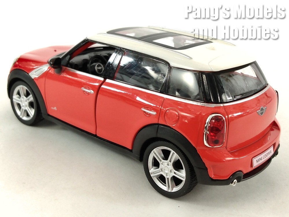 5 Inch Mini Cooper Countryman S 1/34 Scale Diecast Model by Unifortune – RED