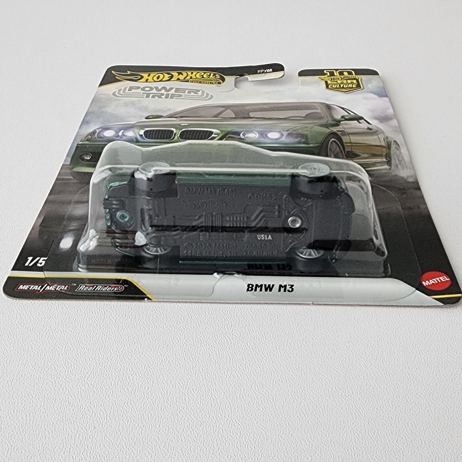 Hot Wheels 2026 Car Culture R “Power Trip” FPY86-961R BMW M3 Green NEW In Hand