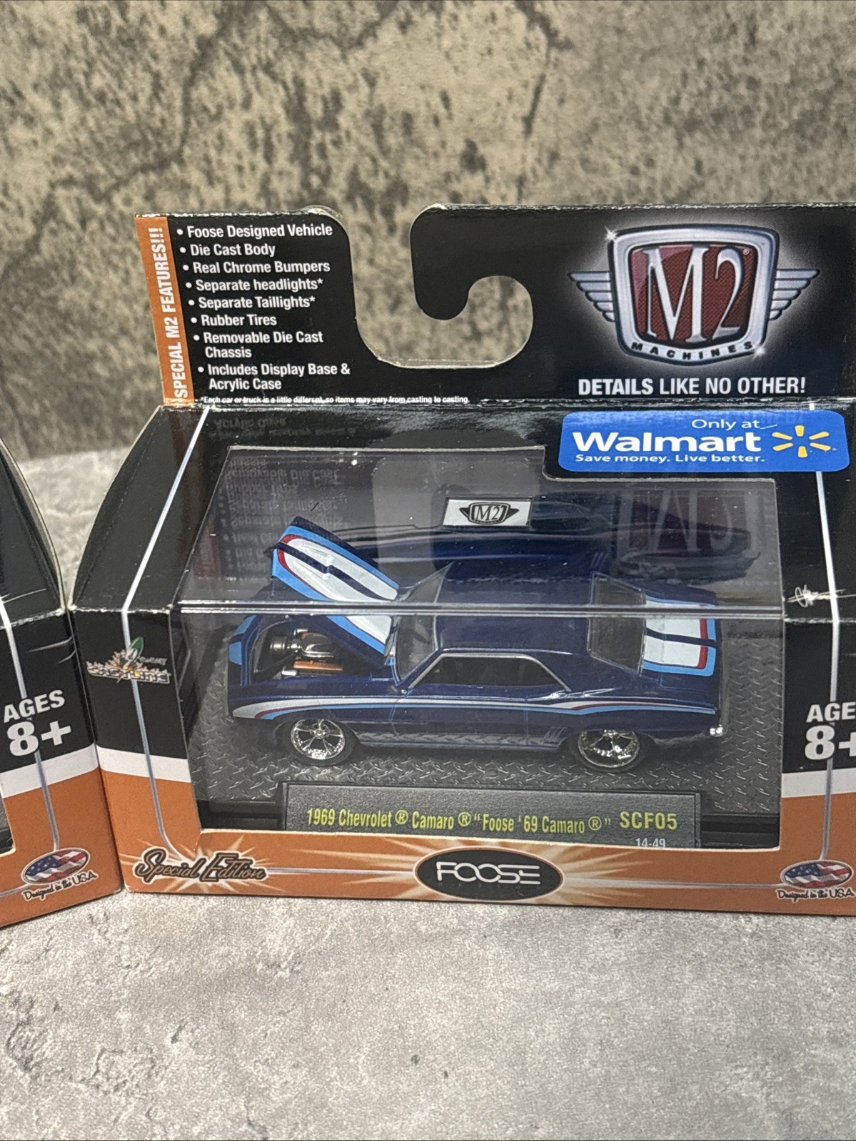 M2 Machines 1969 Chevrolet Camaro Foose 2 Car Lot 1/64