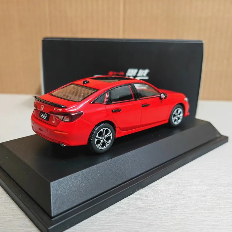 1:43 Honda Civic 2025 Alloy Sports Car Model Diecasts Metal Off-road Vehicles Ca