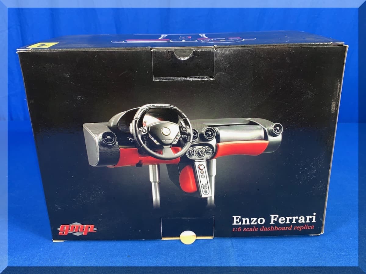 GMP FERRARI ENZO 1/6 SCALE DASHBOARD PLASTIC REPLICA WITH STAND – FREE SHIPPING