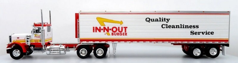 1973 Peterbilt 359 Tractor & Refrigerated Trailer 1:43 Altaya