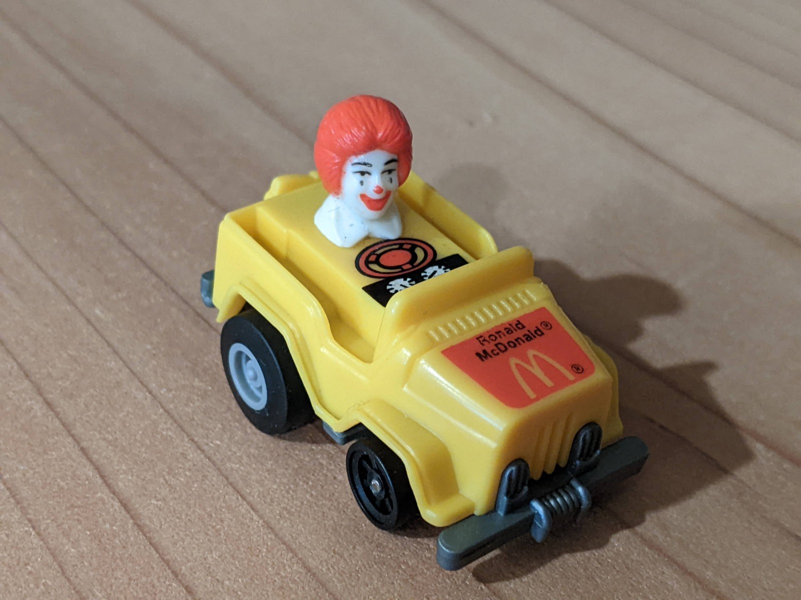 VTG Lot of 3 1984 McDonald’s Happy Meal Penny Racer Big Mac Ronald McDonald Work