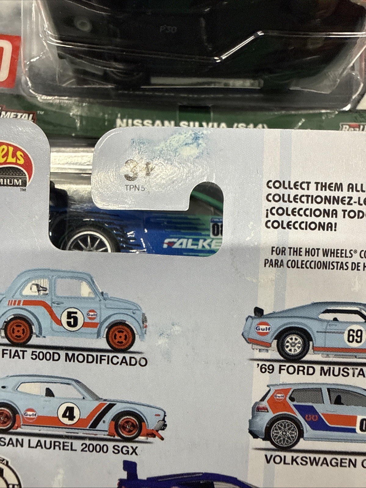 Hot Wheels Premium Car Culture Gulf Volkswagen Golf MK7 #4/5 Real Riders Vw