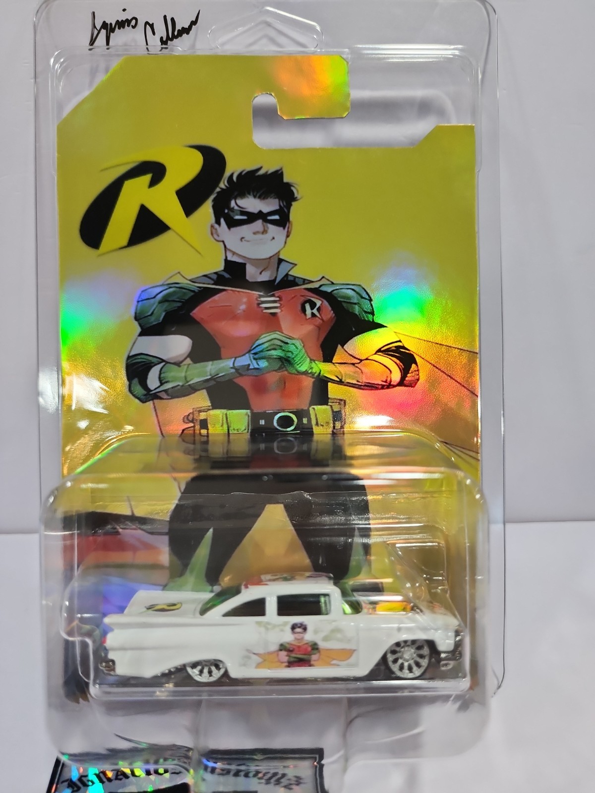 Hot Wheels ’59 Chevy Impala CUSTOM TIM DRAKE ROBIN THEME RESEALED CUSTOMIZED