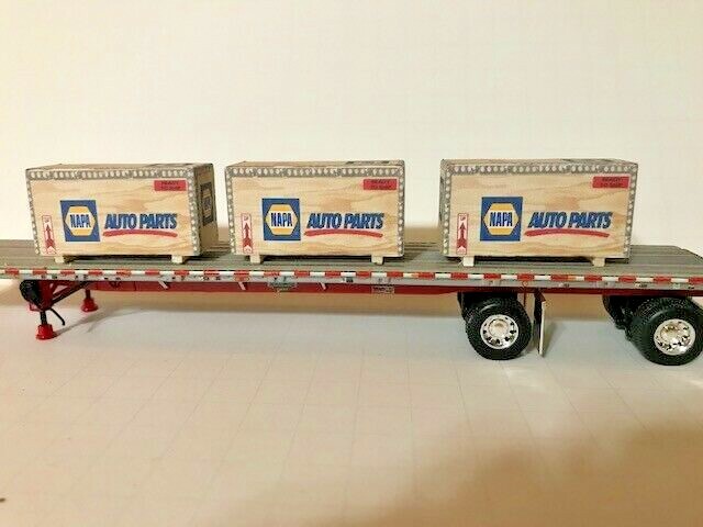 1/64 scale trailer load set of 3 TRUCK LOAD OF FUN NAPA ertl, dcp,