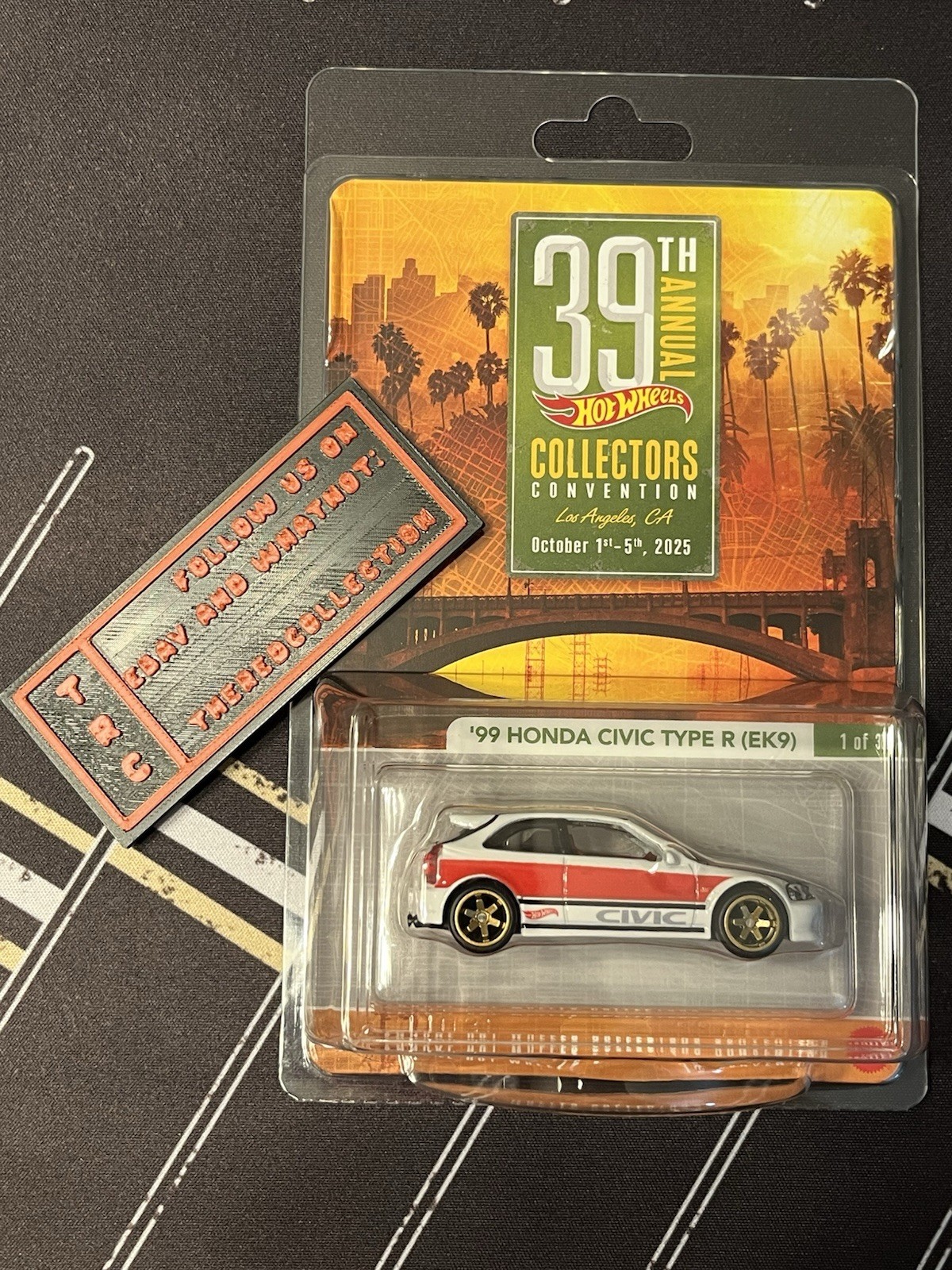 Hot Wheels 2025 Convention – 1999 Honda Civic Type R EK9 – 5576 of 6200