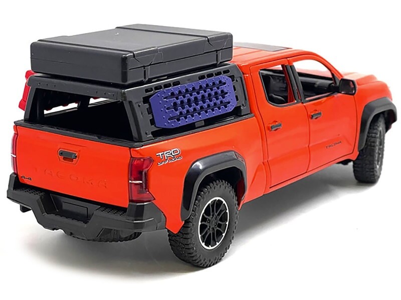 2024 TOYOTA TACOMA TRD OFF ROAD ED. PICKUP ORANGE 1/24 DIECAST MODEL H08778-OR