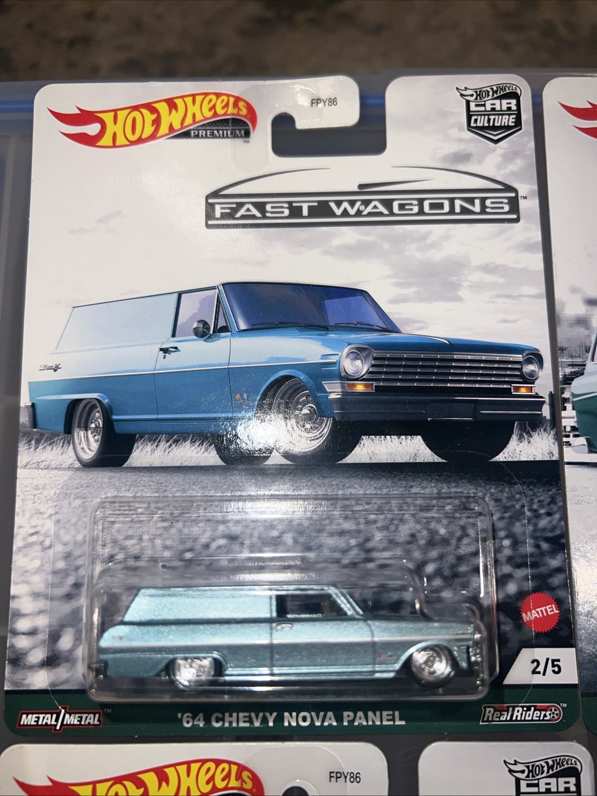 Hotwheels Premium Car Culture Fast Wagons FPY86 Set Of 4 Only See Pictures!!
