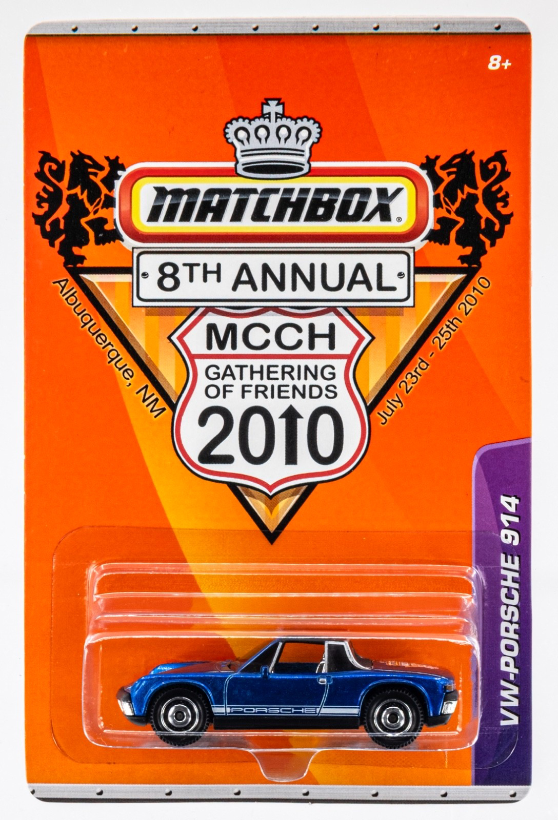 2010 Matchbox 8th Annual MCCH Gathering ’71 VW-Porsche 914 ELECTRIC BLUE | FSC
