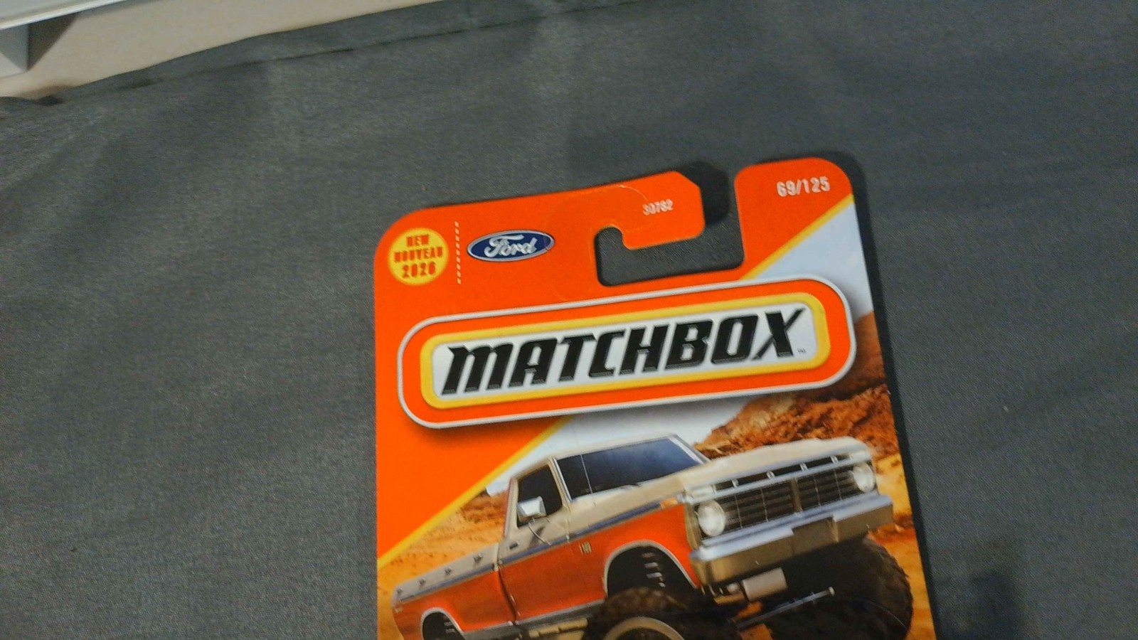 Matchbox 1974 Ford F-100 Ranger 69/125 2026 White & Red Read Info