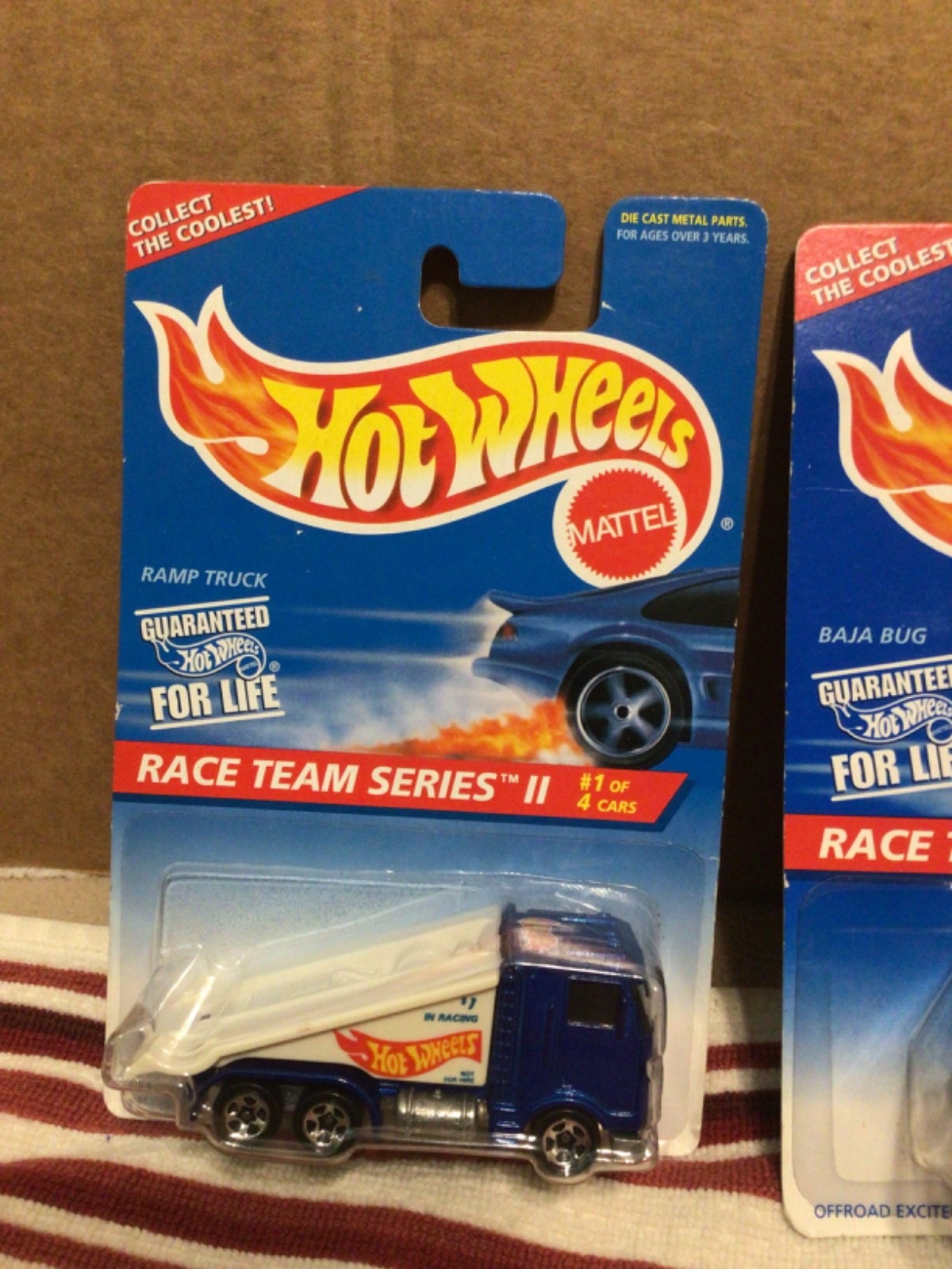 2026 Hot Wheels 1994,95,96,97, Race Team series complete sets of 4 see photos