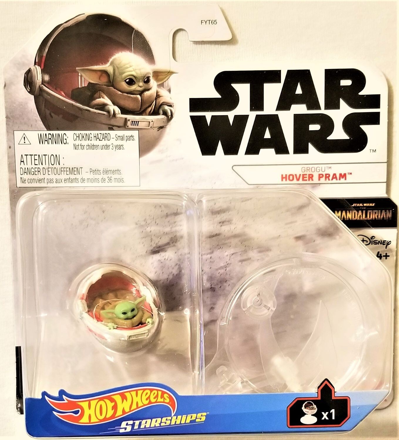 Hot Wheels Starships – Star Wars Grogu Hover Pram (BBGVF57)