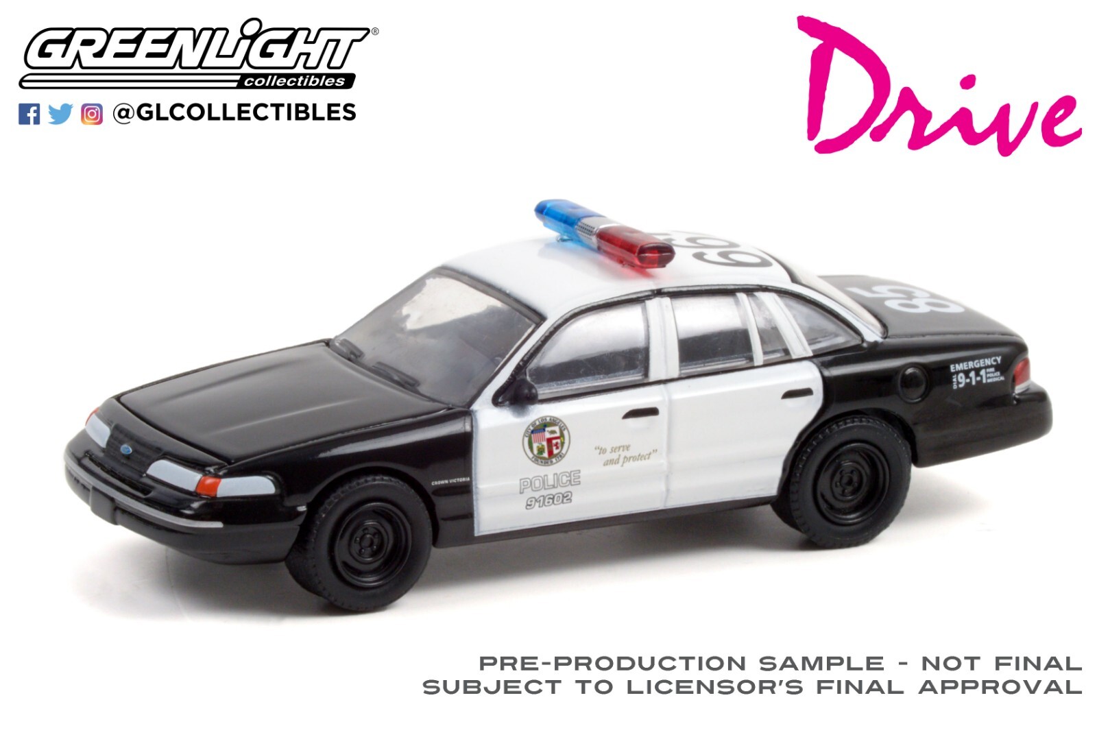 GREENLIGHT COLLECTIBLES HOLLYWOOD SERIES 33 COMPLETE SET OF 6 VEHICLES! WICK ACE