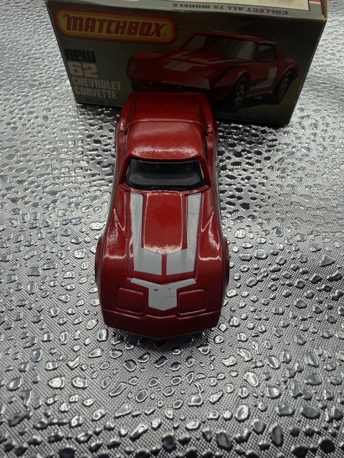 Matchbox Super Fast- Chevrolet Corvette – #62- 1979 Lesney England Pristine!