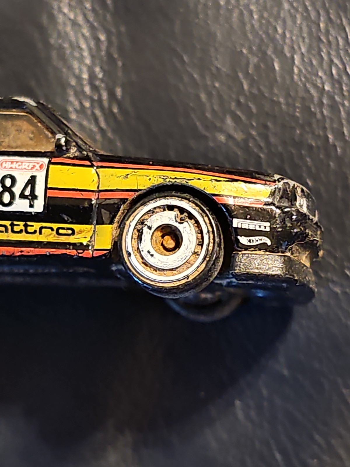 2018 84 Audi Sport Quattro Collectible 1/64 Scale Diecast Loose-WEAR