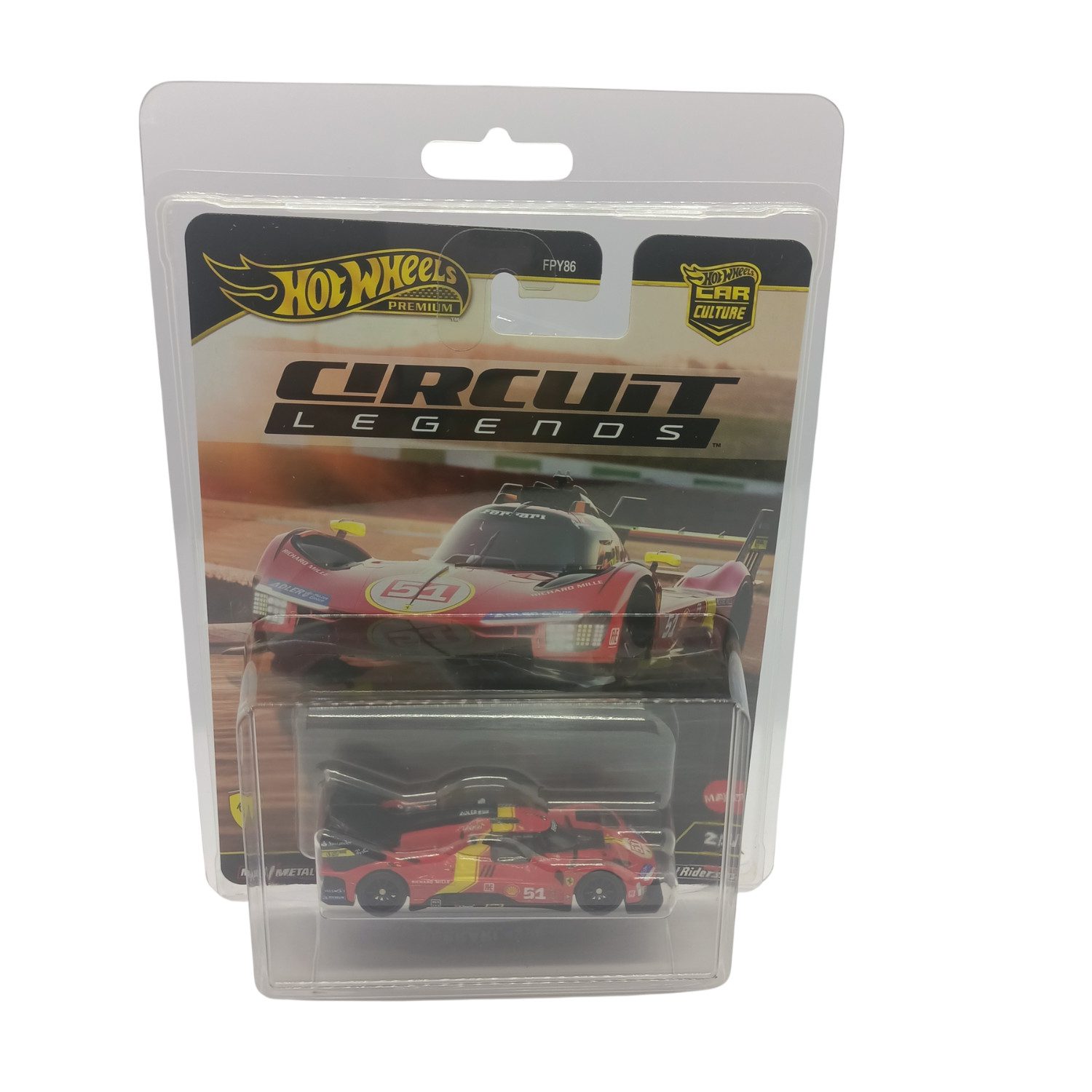 🏎️[READYSTOCK] HOT WHEELS PREMIUM FERRARI 499P CIRCUIT LEGENDS 2/5 🏎️