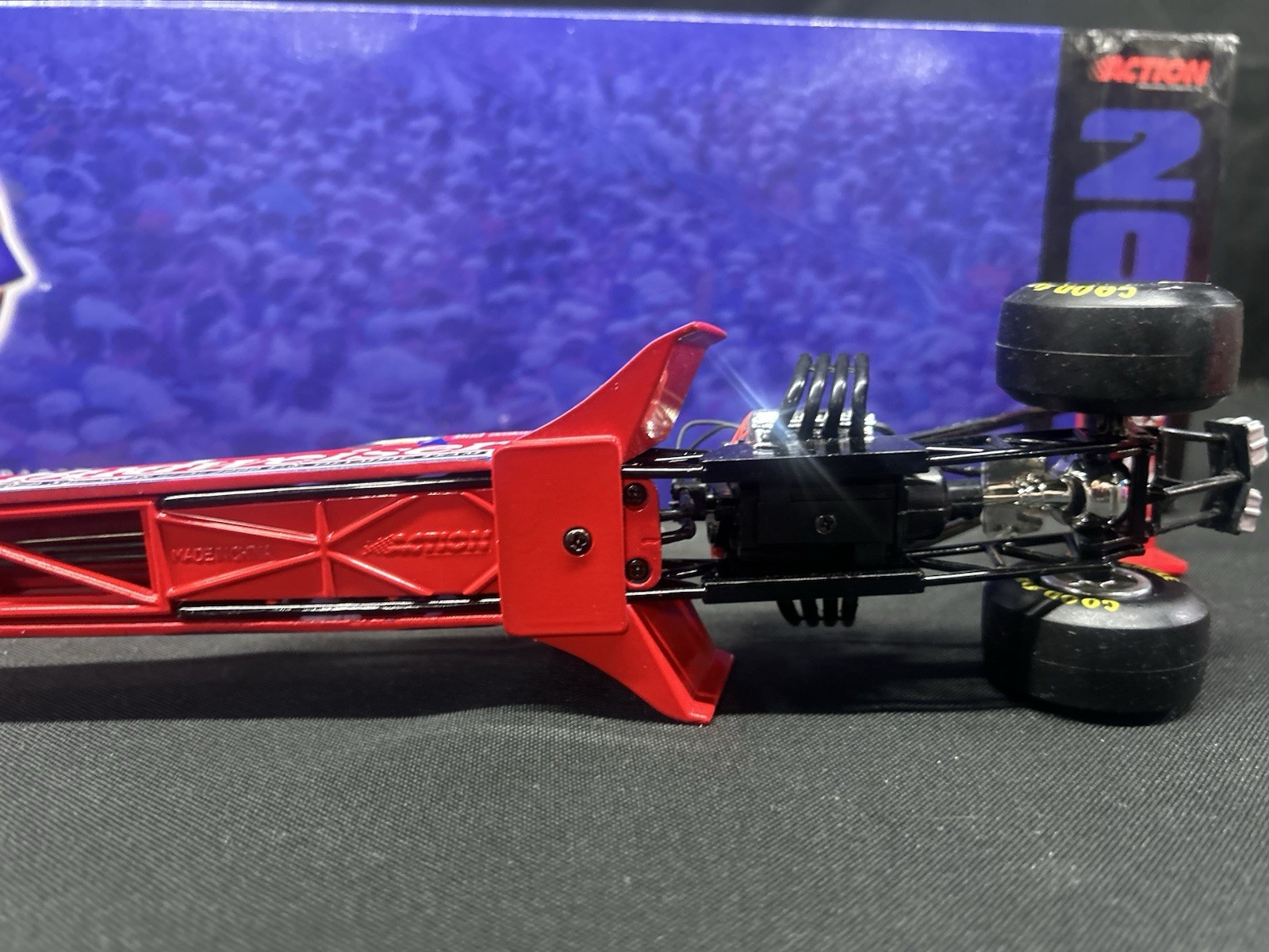 Kenny Bernstein Budweiser US Olympic Team NHRA Top Fuel Dragster 1/24 Diecast