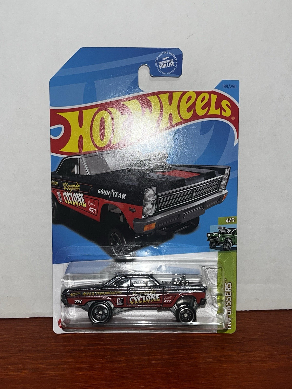 2023 Hot Wheels SUPER TREASURE HUNT ’65 MERCURY COMET CYCLONE w/protector