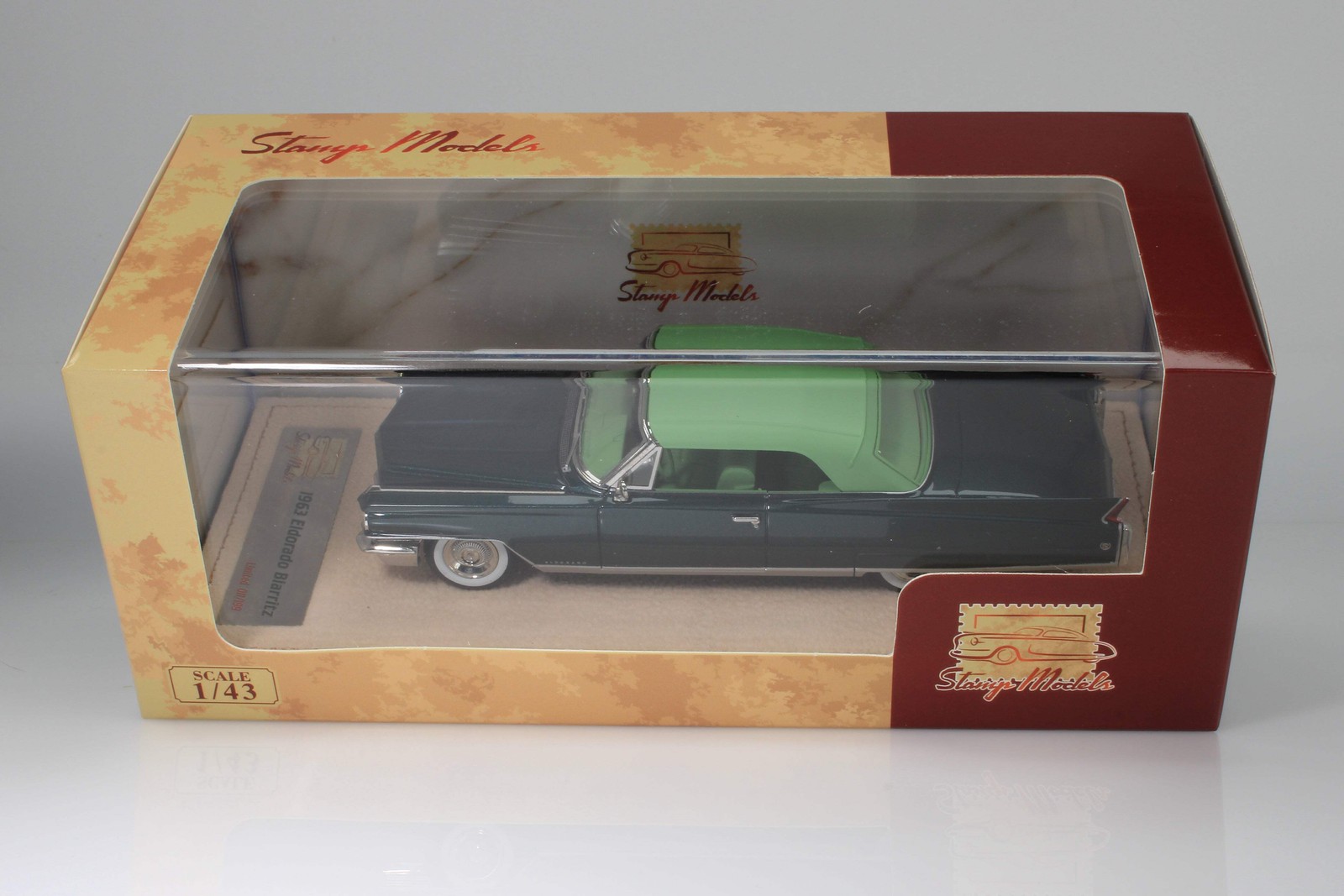1963 Cadillac Eldorado Biarritz Conv. – Closed 1:43 Stamp Models STM 63002