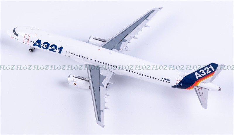 Kylin Model 1:400 Airbus Airbus A321 F-WWIA Diecast Aircraft Model