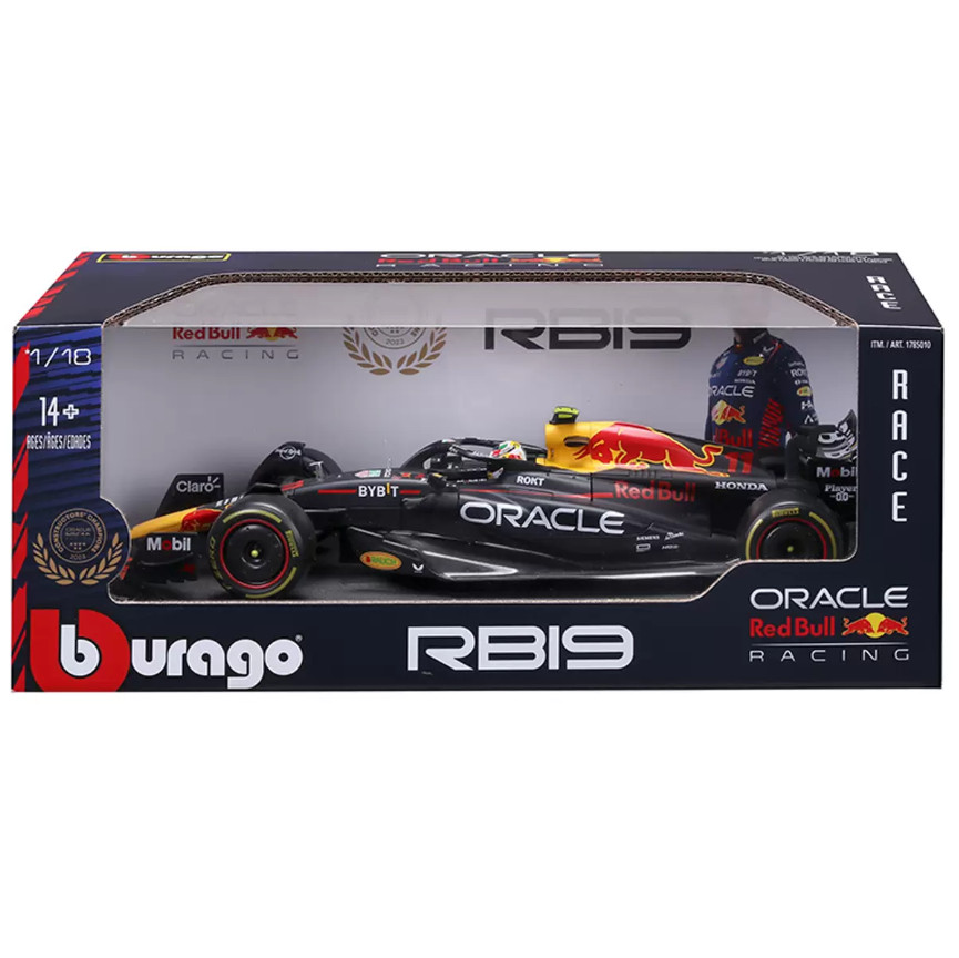 NIB Bburago 1:18 Formula F1 Racing Livery Diecast Car Ferrari & Red Bull
