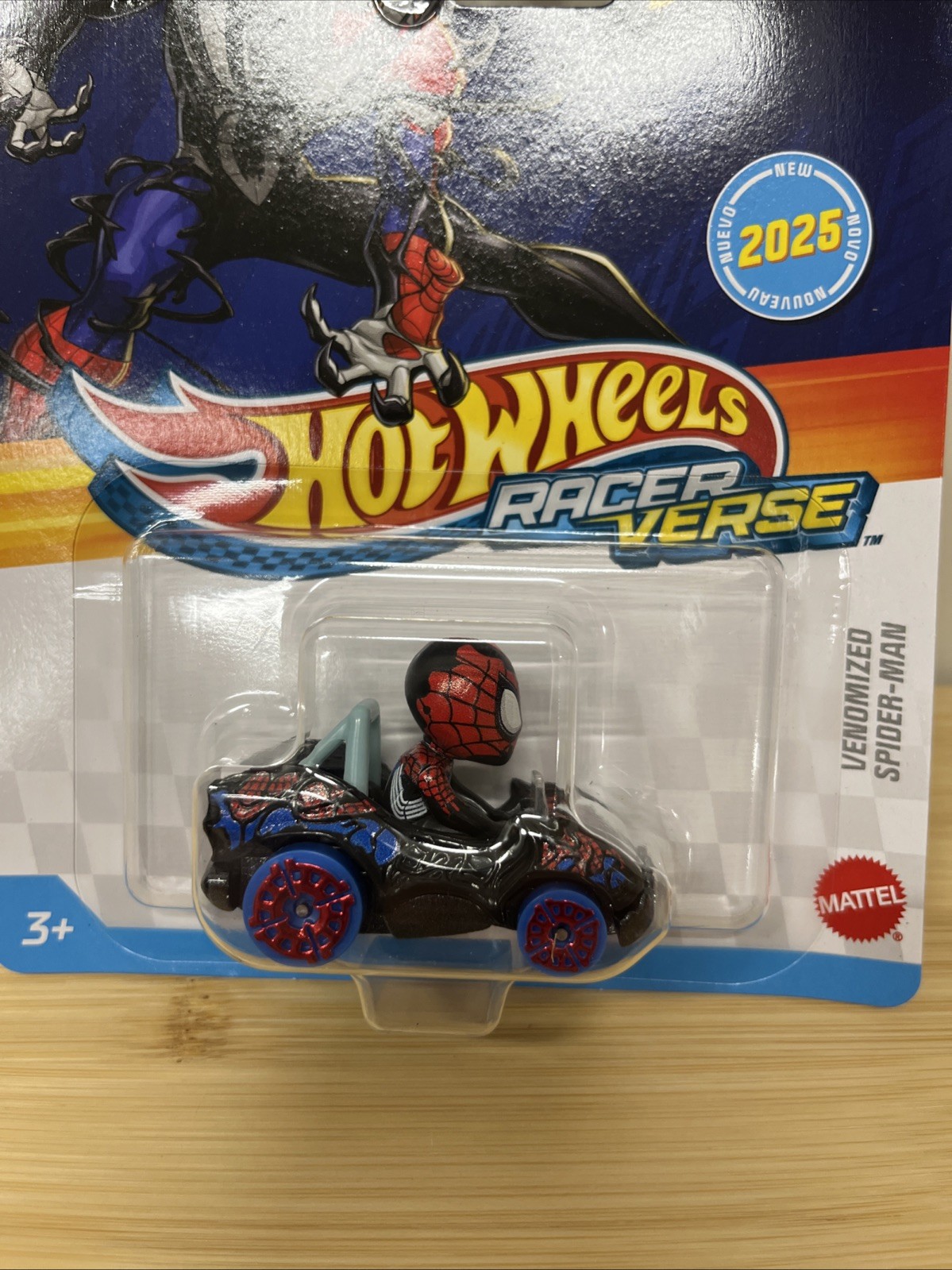 Hot Wheels Racerverse 2025 1:64 Die-Cast Venomized Spider-man