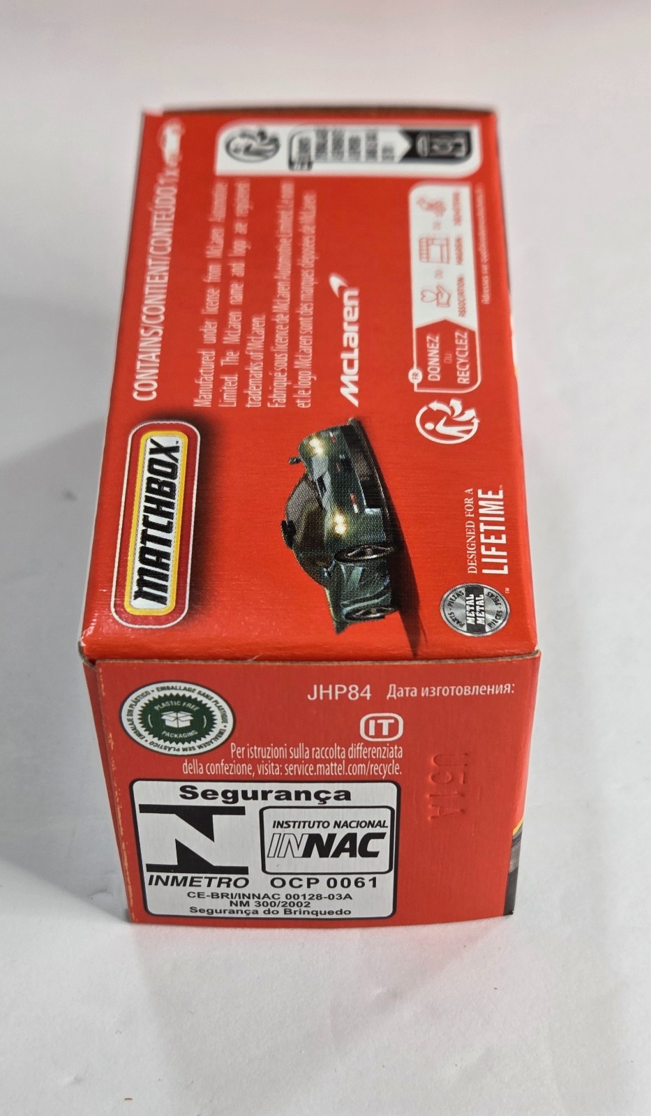 1997 McLaren F1 GT 32/125 Matchbox 2026 POWER GRABS JHP84 Showroom NEW 2026