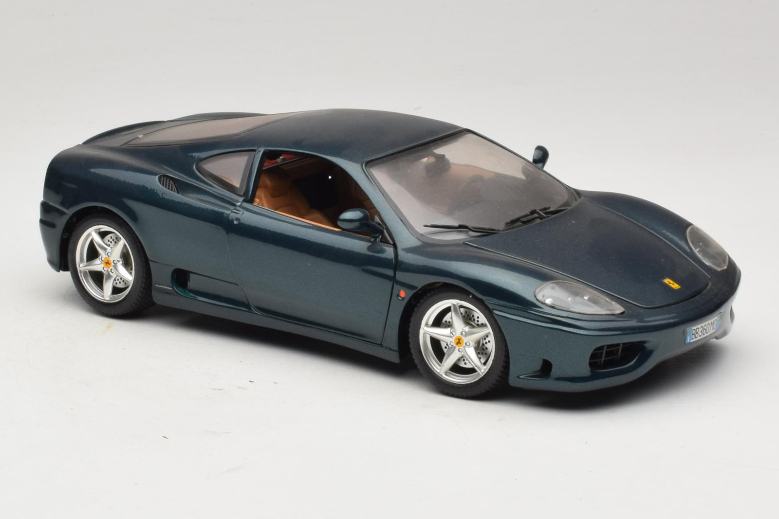3358-G2 Ferrari 360 Modena Dark Green Metallic BBurago 1/18