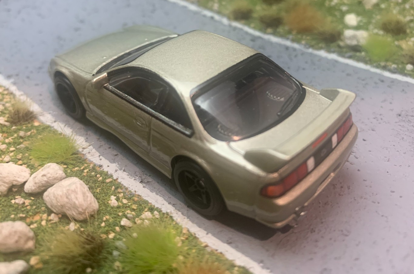 Hot Wheels Premium, Car Culture, Slide Street 2, Nissan 240sx (S14), #4/5, Loose