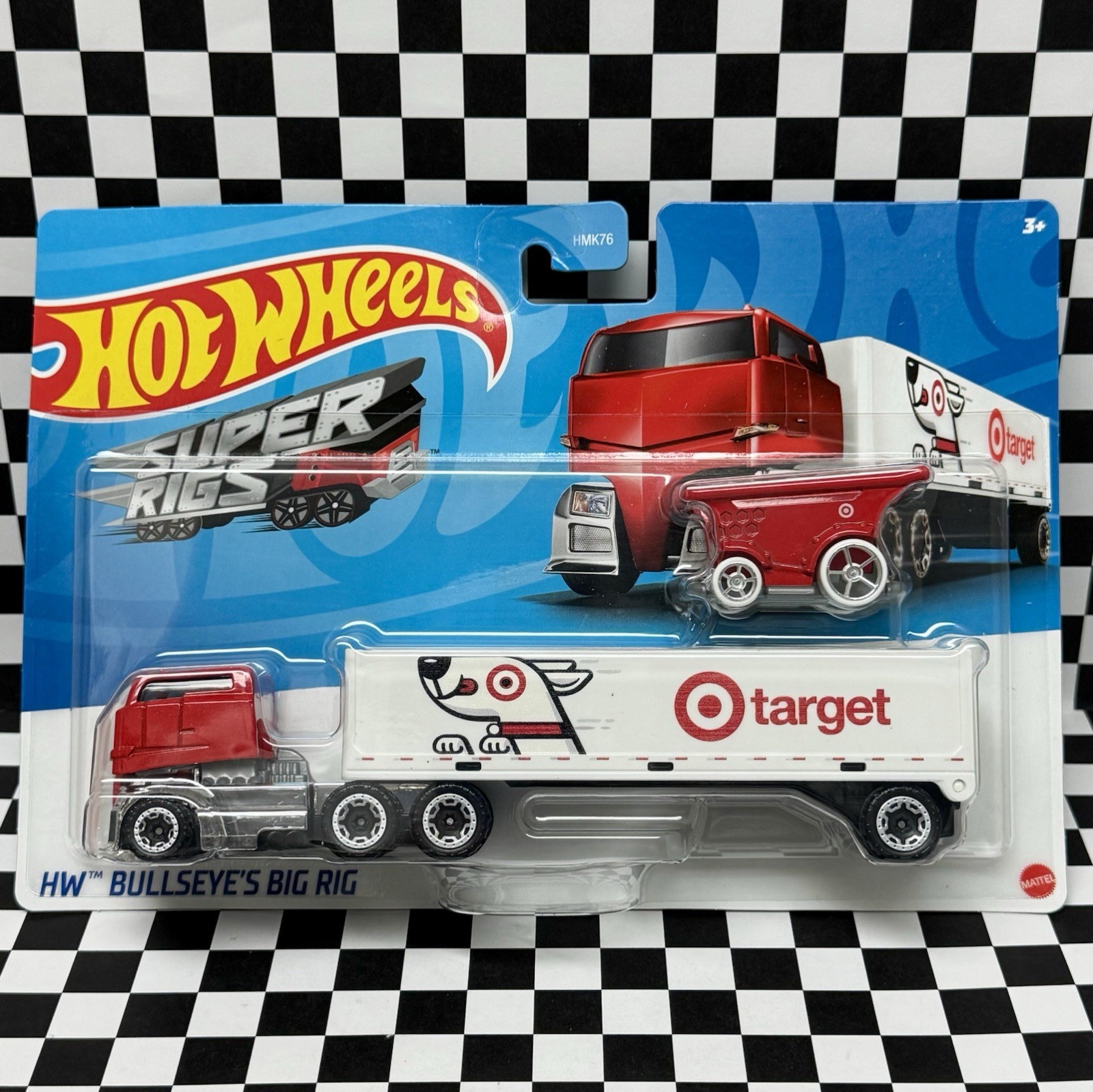 🎯 Hot Wheels BULLSEYES BIG RIG Truck NEW Super Target exclusive Shopping Cart
