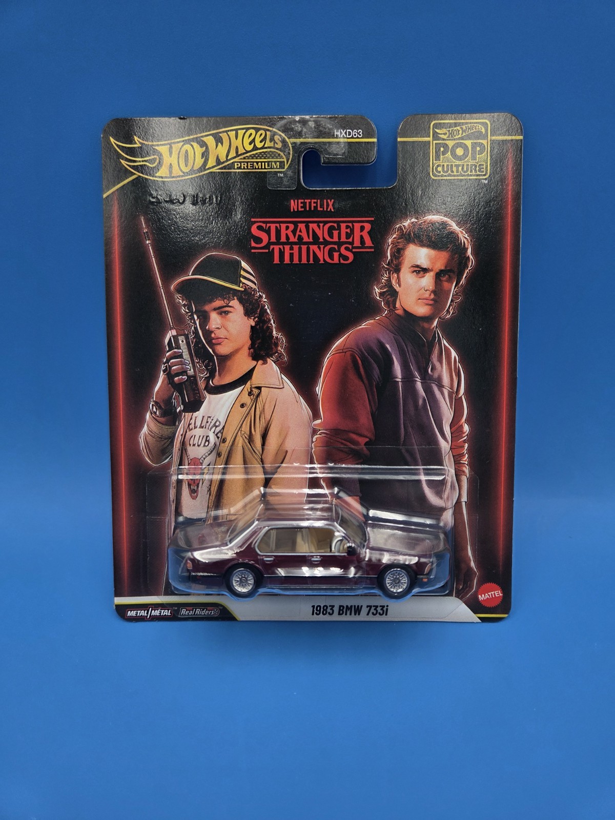 Hot Wheels Stranger Things 1983 BMW 733i Premium + Diamond Protector (Read Desc)