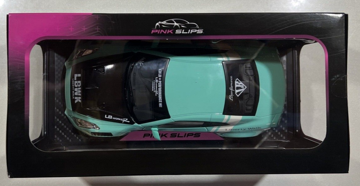 NEW 2025 Jada Pink Slips Nissan GT-R (R35) Liberty Walk Body Kit 1/18