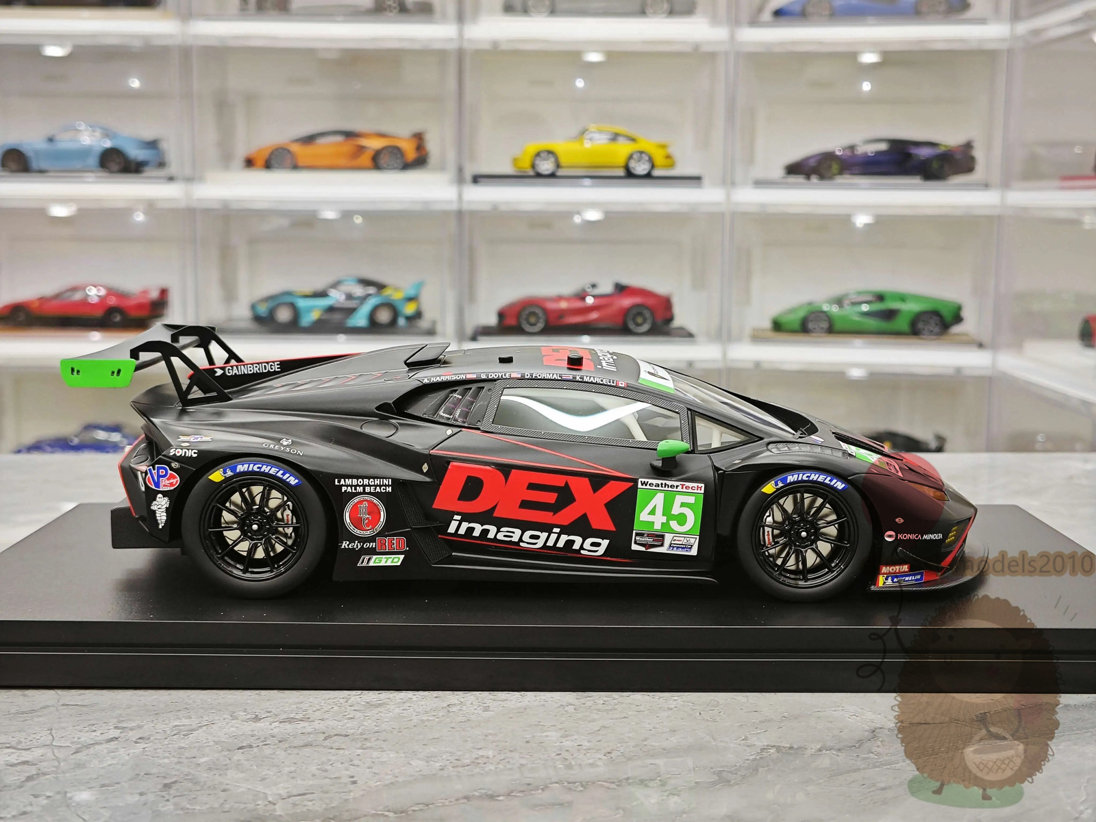 Topspeed 1:18 Lamborghini Huracan GT3 EVO2 2024 Resin Diecast Model Car Gifts