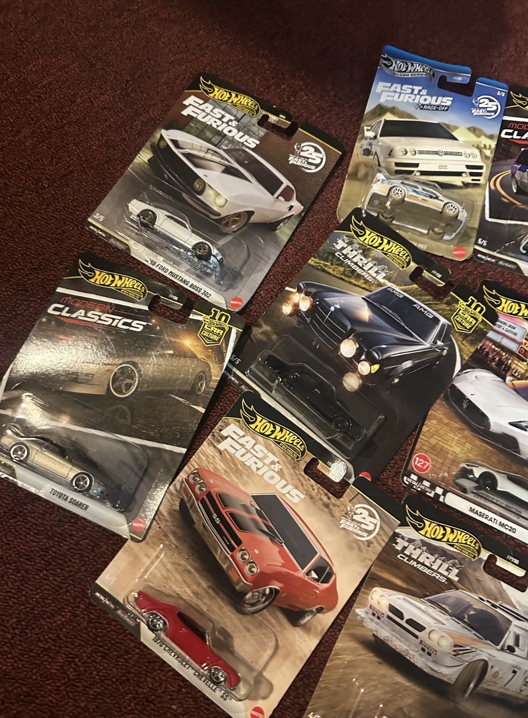 Hot Wheels Premium Lot Fast & Furious Elite 64 Car Culture Modern Classics