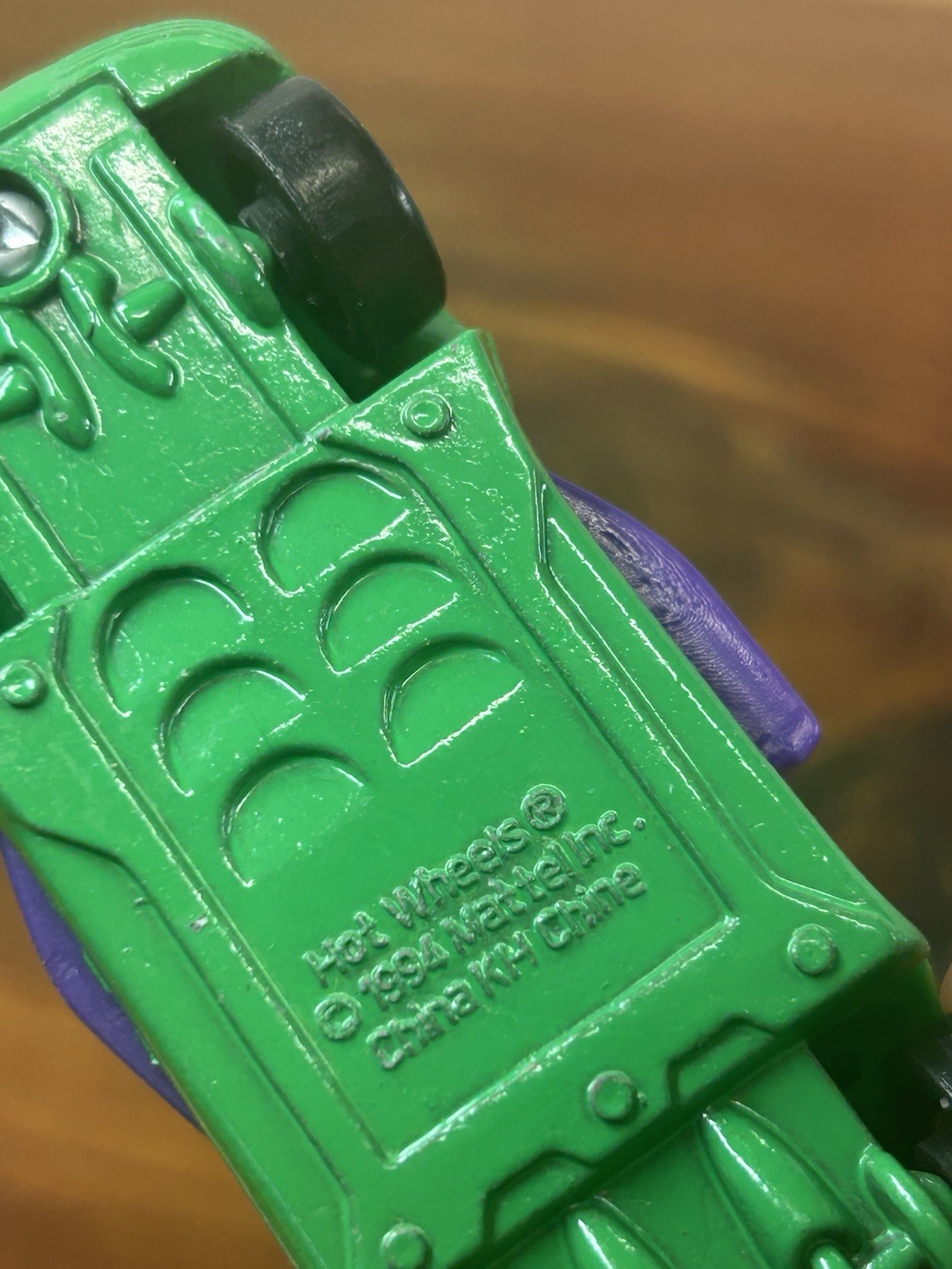 1994 Hot Wheels McDonald’s Green Push Button Camaro Toy Car Vehicle Read Descrip