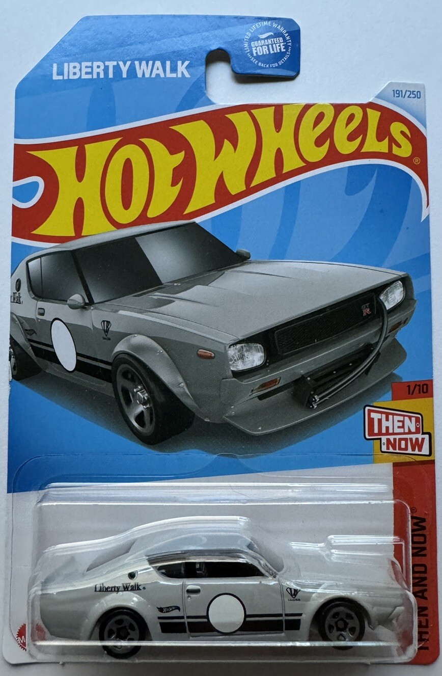 2024 Hot Wheels THEN AND NOW 1/10 Nissan Skyline 2000GT-R LBWK 191/250