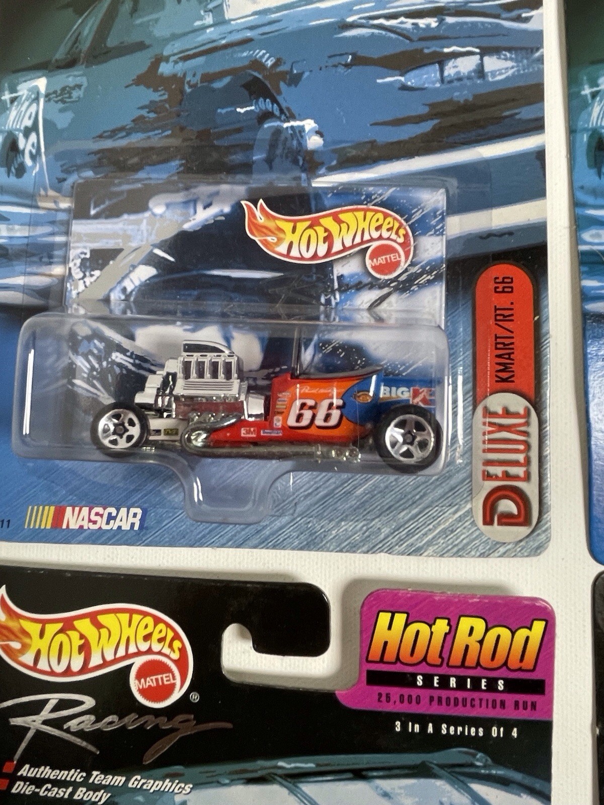 HOT WHEELS RACING NASCAR HOT ROD SERIES DELUXE Set Of 4