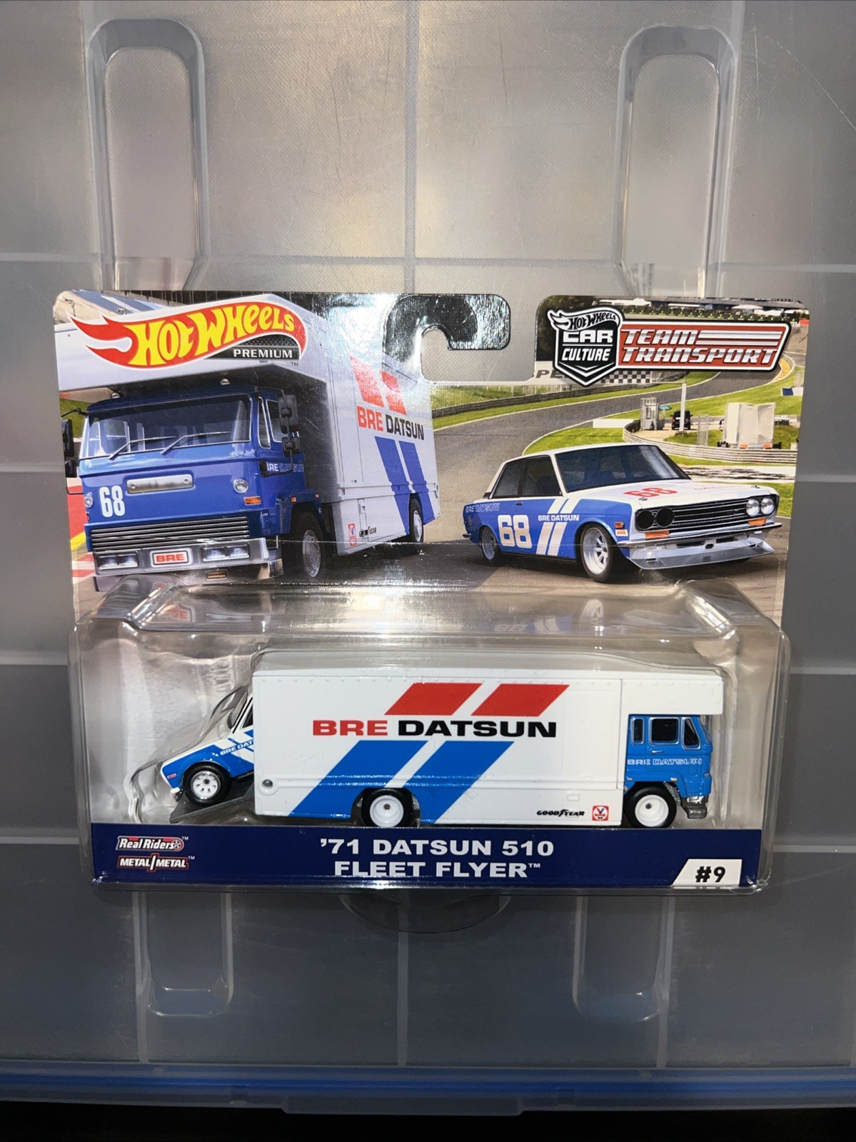 Hot Wheels Premium Car Culture Team Transport #9 ‘1971 Datsun 510 Fleet Flyer