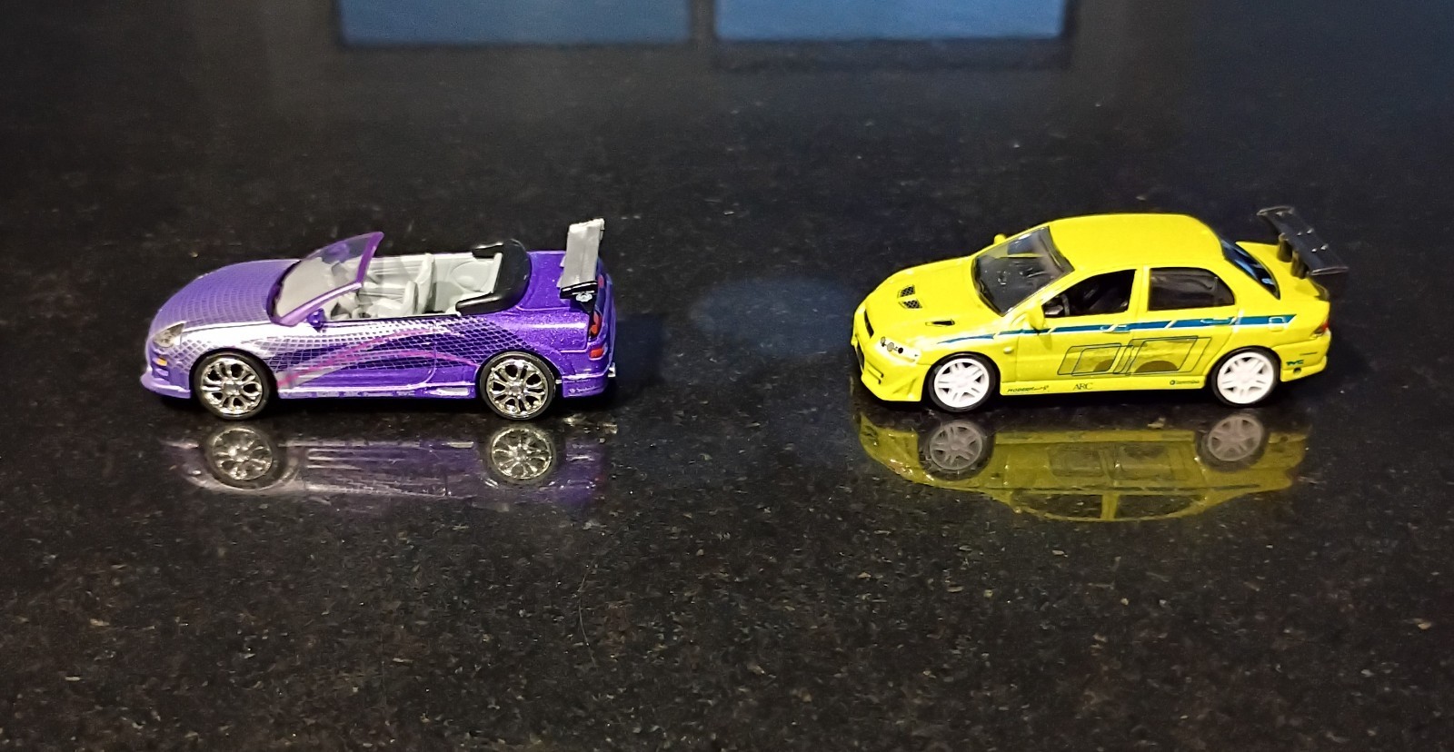Fast and Furious 1/64. Eclipse and Lancer. Brand new