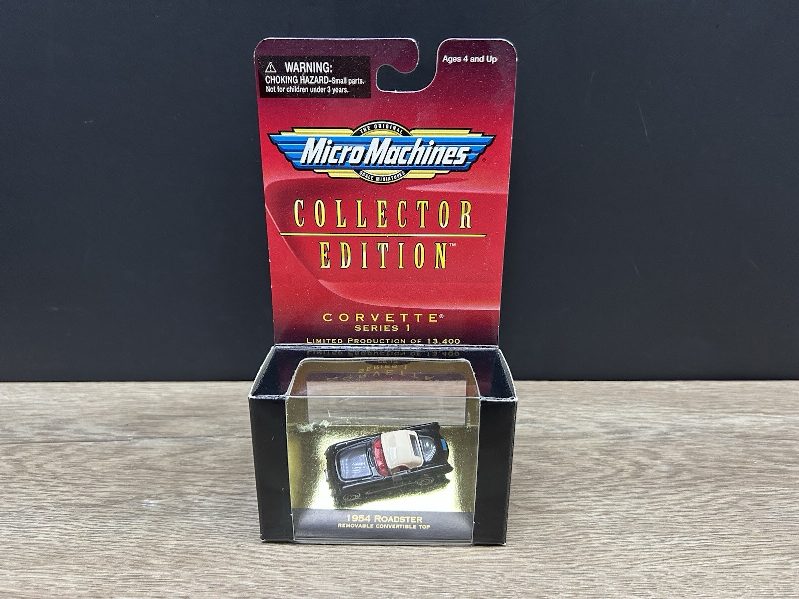 Micro Machines 1954 Roadster Corvette Series 1 Removable Top Lot Diecast