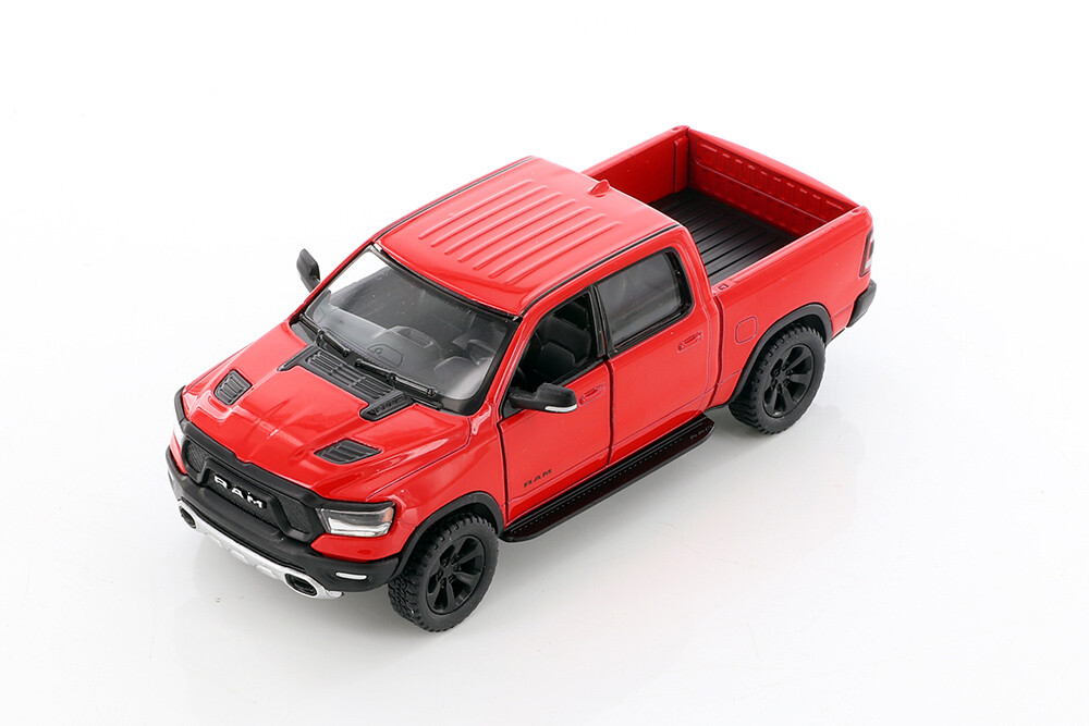 5″ Die-cast: RED 2019 RAM 1500 Pickup Truck 1/46 Scale Diecast Model car