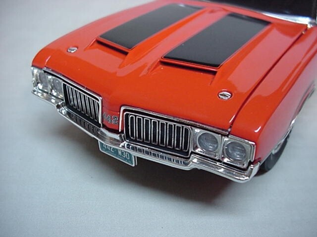 OLDS RALLY RED 442 W-30 455ci 1970 OLDSMOBILE 1/18 ACME #A1805605B LTD 150 pcs