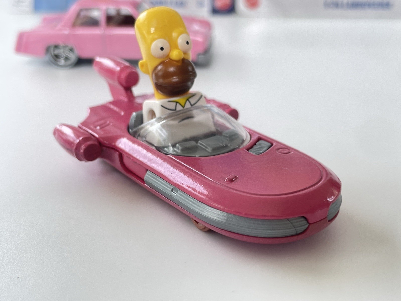 Hot Wheels The Simpsons Family Car + CUSTOM Simpsons Landspeeder- CUSTOMIZED
