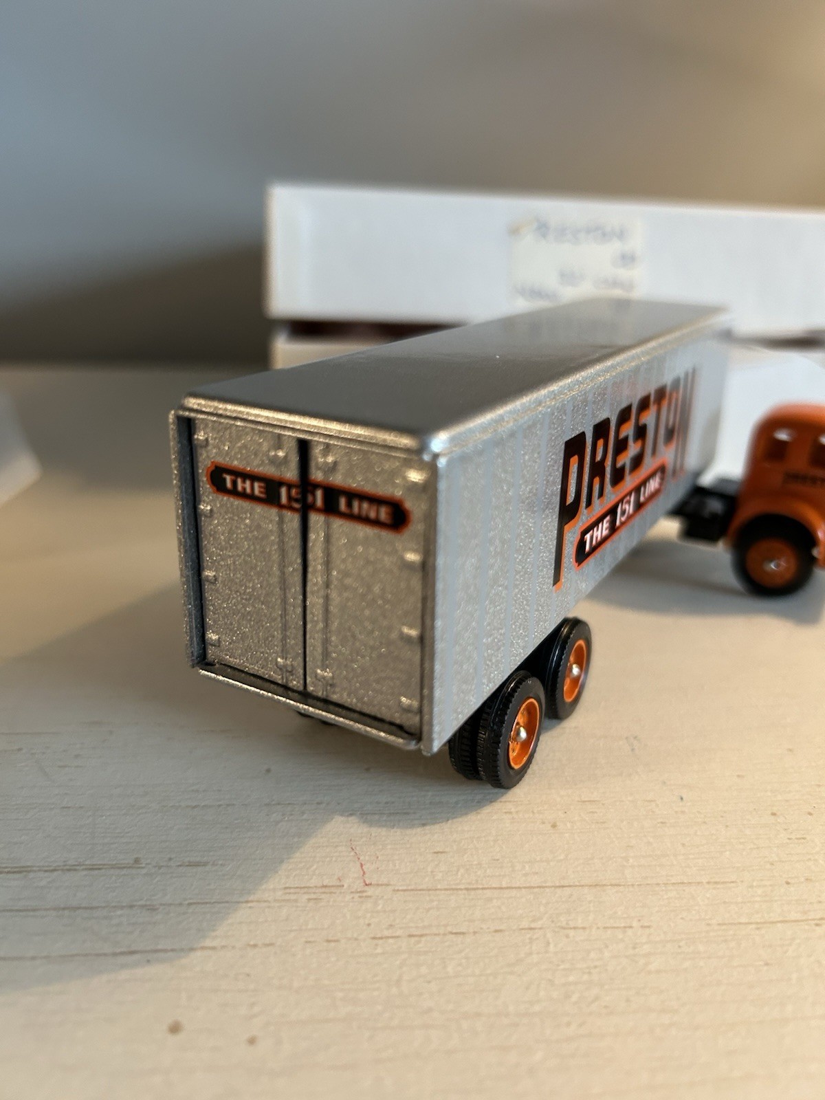 PRESTON TRUCKING 151 LINE 2000 TRACTOR TRAILER DIECAST WINROSS TRUCK